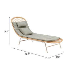 Skim Lounge Chair - Multicolor Outdoor Seating with Stylish Design, Durable Fabric & Rattan Weave