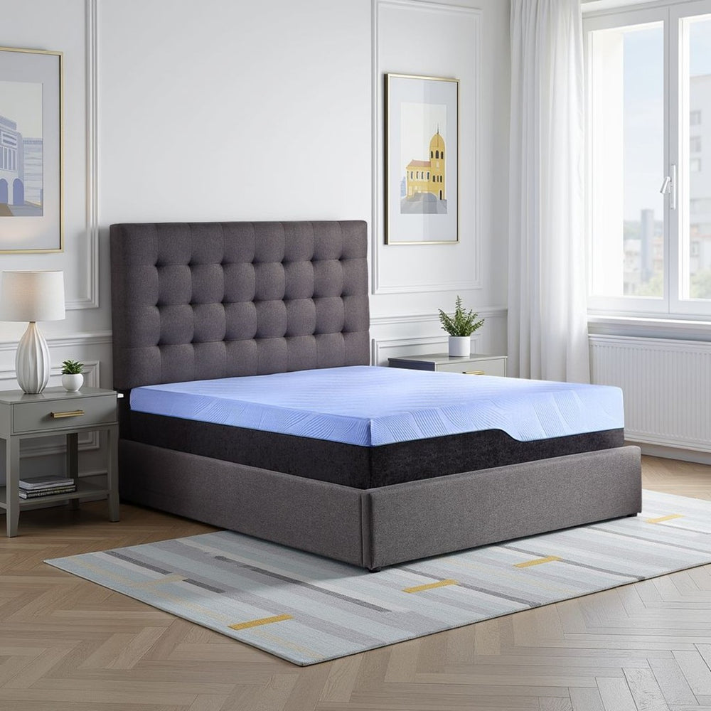English Elm Refresh Queen Hybrid Mattress 12 Inch Gel Copper Foam Coil for Side Sleepers B210P286863
