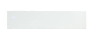 English Elm Contemporary TV Stand with Built-In Electric Fireplace, Heater, Glass Shelves & Modern Mixed-Material Finish White 75 L x 20 W x 31 H B2741P398850