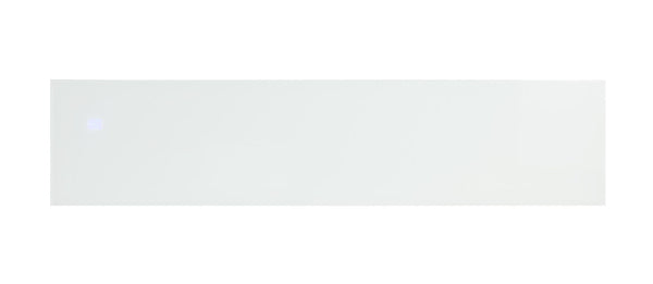 English Elm Contemporary TV Stand with Built-In Electric Fireplace, Heater, Glass Shelves & Modern Mixed-Material Finish White 75 L x 20 W x 31 H B2741P398850