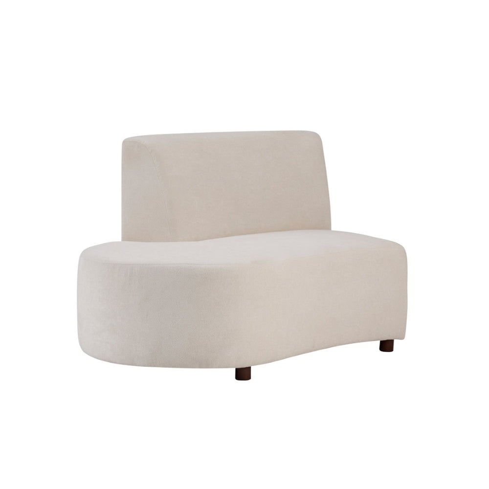 English Elm Luno Chenille Cloud Sectional Sofa Low Profile L Shape Living Room Seating N773IS00092B