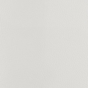 English Elm Zevrin Brushed Stainless Steel Bar Stool with White Faux Leather, Cantilever Base, 400lb Capacity B2736P354389