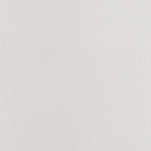 English Elm Zevrin Brushed Stainless Steel Bar Stool with White Faux Leather, Cantilever Base, 400lb Capacity B2736P354389