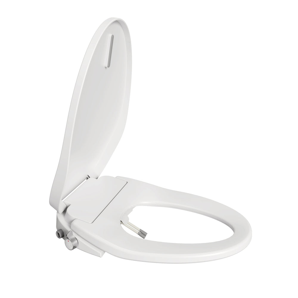 English Elm Trone Electric Bidet Toilet Seat with Adjustable Heat, Dual-Mode Wash, Self-Clean Nozzle, Night Light T3177P286054