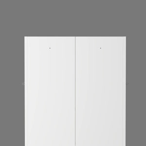English Elm Metal Kitchen Pantry Cabinet - 72" Tall Heavy-Duty Stainless Steel Storage With Adjustable Shelves T2398P350188