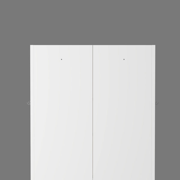 English Elm Metal Kitchen Pantry Cabinet - 72" Tall Heavy-Duty Stainless Steel Storage With Adjustable Shelves T2398P350188