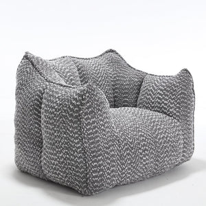 English Elm Sofa plush beanbag chair with superfiber cover and resilient foam filling for ultimate home comfort and relaxation Grey W1996P252268