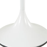 OSP Home Furnishings Flower Side Table White