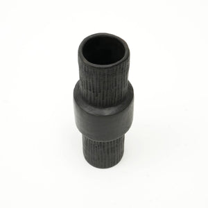 English Elm Longpi Handmade Black Pottery Décor Object | Elegant Clay Art Centerpiece For Modern Interiors B346P369760