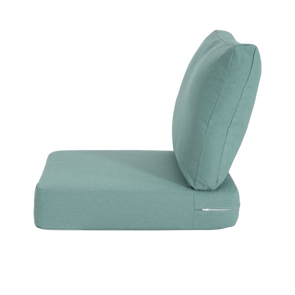 English Elm Christopher Knight Home® - Noah Outdoor Club Chair Cushion Set - Stylish Teal Seat & Back Cushions For Ultimate Comfort N775P291454T
