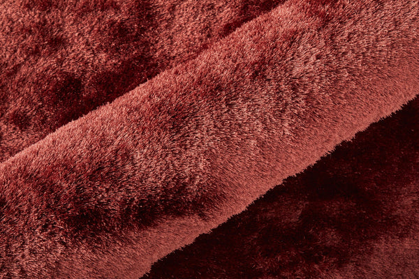 Feizy Rugs Indochine Plush Hand-tufted Polyester Shag Rug - Luxurious High Pile For Contemporary Spaces Red,Orange Polyester 4944550frst000c50