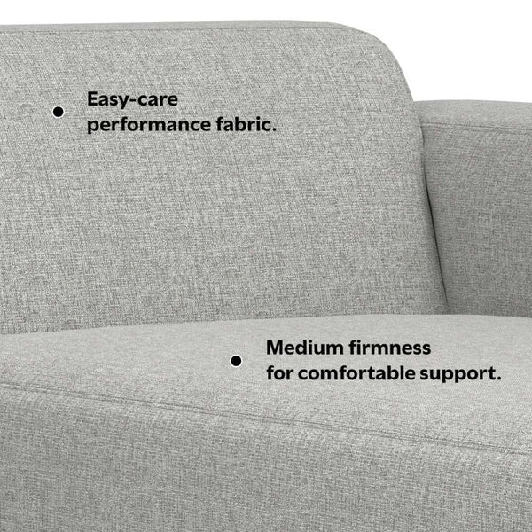 English Elm Rex Right Chaise Sofa Module - Eco-Friendly, Versatile Seating With Plush Comfort & Modern Design B136P199236-GIGA