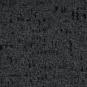 English Elm 126" L-shaped Sectional Sofa with Pull-Out Bed, Built-In USB Charging & Cup Holders, Chenille Upholstery Black+Blue N719S001530C