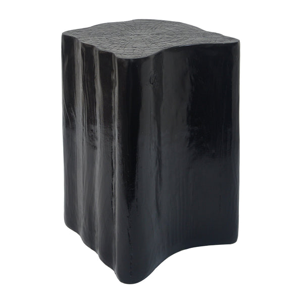 English Elm Christopher Knight Home® - 2-in-1 Irregular MGO End Table with Split-Join Design, Durable Fiberglass Blend, Stylish Indoor Outdoor Accent Black N770P284171B