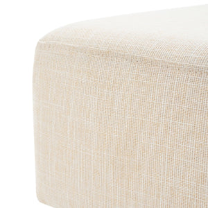 English Elm Christopher Knight Home® - Rectangular Linen Upholstered Ottoman Bench With Storage – Stylish Beige Seat For Living Spaces N757P296699I