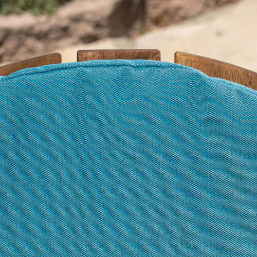 English Elm Christopher Knight Home® - Chair Cushion: Aqua Blue Adirondack Cushion For Outdoor Comfort – Stylish, Durable, And Secure Fit N769P577024D