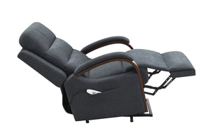 English Elm Kayla Power Lift Recliner with Zero Gravity Massage Heating and Chenille Upholstery B2726P469551