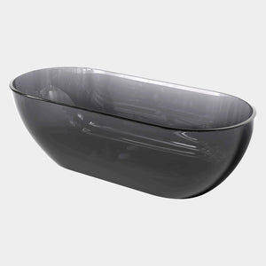 English Elm 69 Inch Freestanding Soaking Tub Eco Stone Resin Matte Spa Bath for Primary Suites T3785P353965