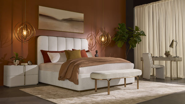 Sunpan MIA Pendant Light - Modern Sculptural Fixture in Warm Brass Finish for Stunning Home Decor Elegance 106787