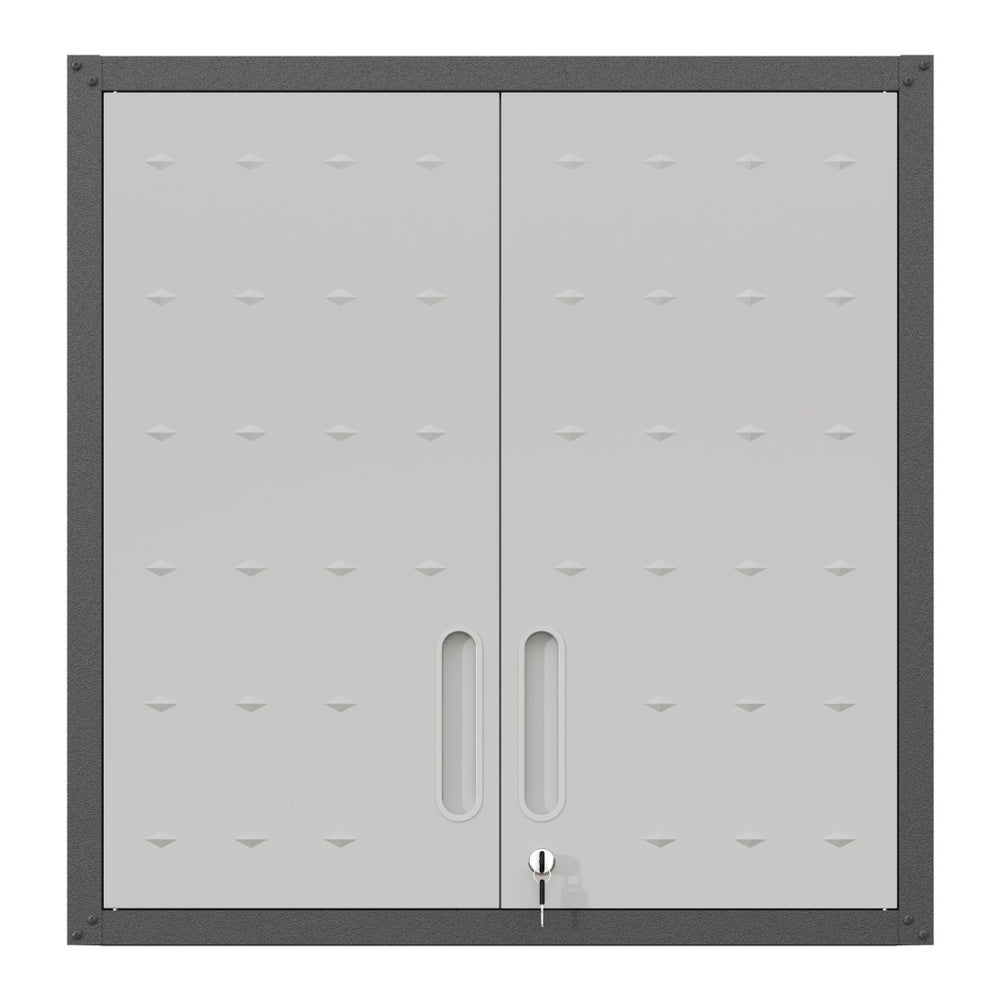 English Elm Heavy Duty Wall Mounted Steel Cabinet Locking Lift Door Garage Workshop Storage T2398P236567