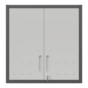 English Elm Heavy Duty Wall Mounted Steel Cabinet Locking Lift Door Garage Workshop Storage T2398P236567