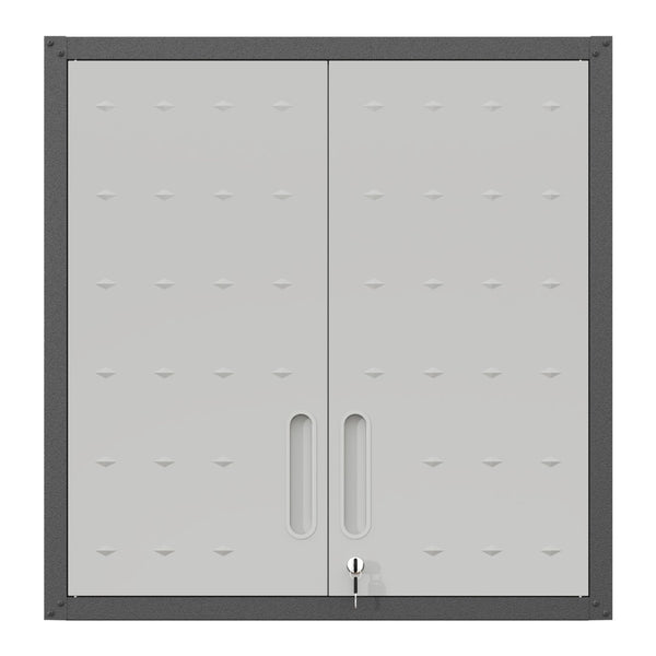 English Elm Heavy Duty Wall Mounted Steel Cabinet Locking Lift Door Garage Workshop Storage T2398P236567