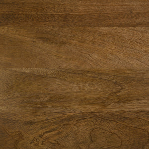 English Elm Athena Handcrafted Hexagonal Mango Wood Coffee Table with Sculpted Facets, Natural Organic Finish B062P333447