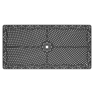 English Elm 7-Piece Cast Aluminum Patio Set With Plush Red Cushions - Elegant, Durable, And Weather-Ready Design W1710S00499