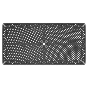 English Elm 7-Piece All-Weather Cast Aluminum Dining Set With 6 Swivel Chairs & Rectangular Table For Outdoor Fun P2 W1710S00293-GIGA