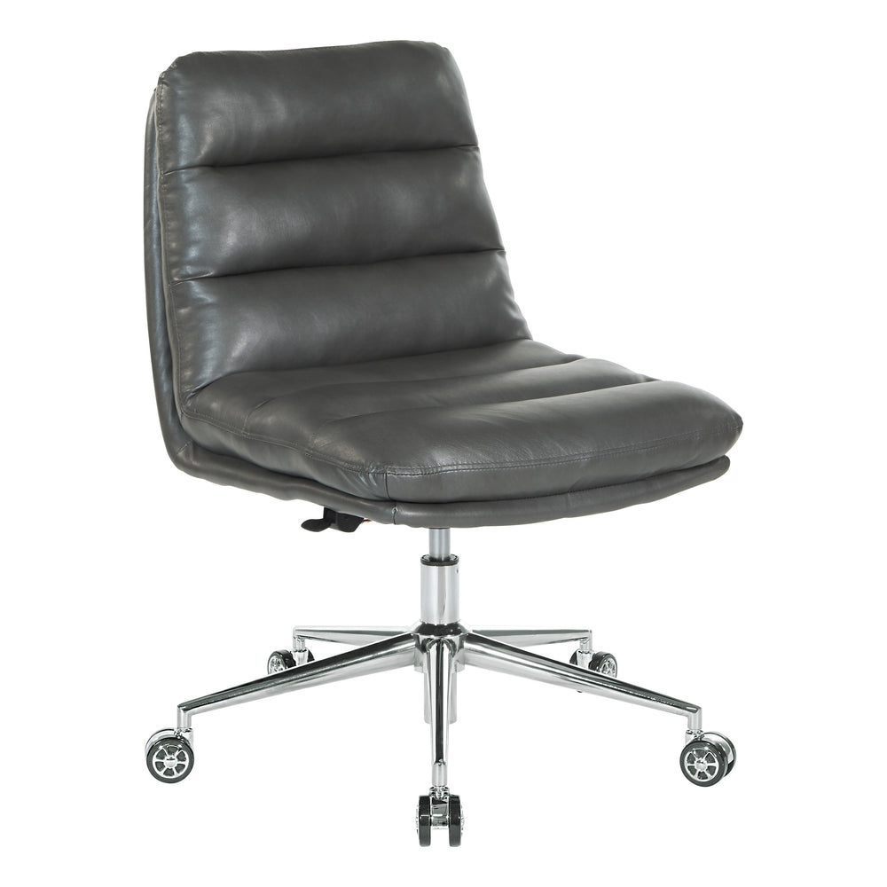 OSP Home Furnishings Legacy Office Chair Pewter