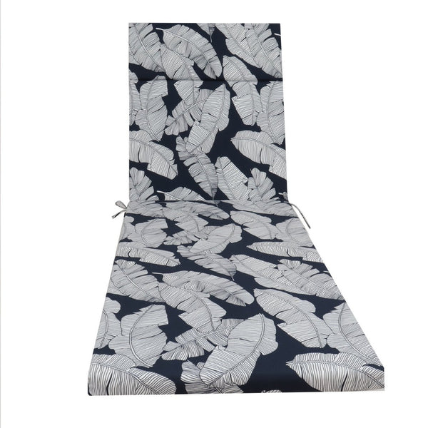 English Elm 2 Leaf Print Outdoor Chaise Lounge Cushions Polyester Resort Pool Patio Set W2911P277431