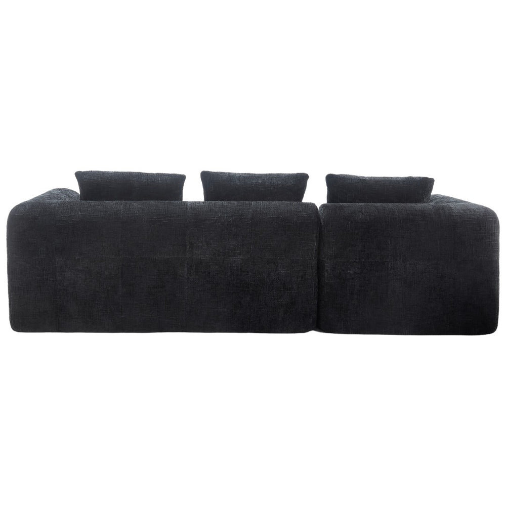 English Elm United We Win 98.42-Inch Modern Modular L-Shaped Sectional Sofa With Chaise & Convenient Side Pockets W1568S00144-GIGA