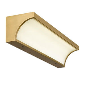 English Elm 24-inches Brushed Nickel Led Vanity Bar with Silk Glass Diffuser for Bath Mirrors B370P444043
