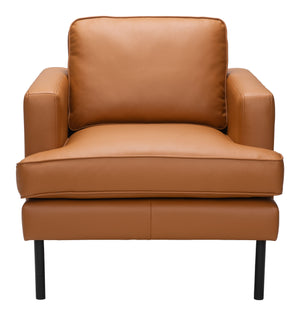 Decade Armchair Brown 109902 Zuo Modern