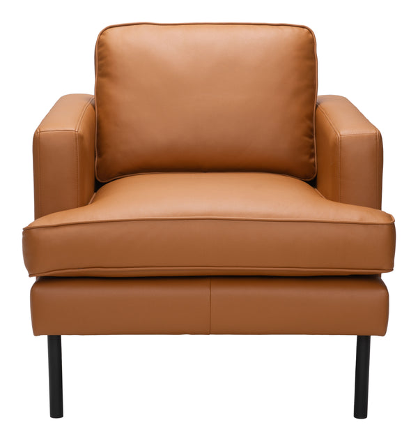 Decade Armchair Brown 109902 Zuo Modern