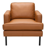 Decade Armchair Brown 109902 Zuo Modern