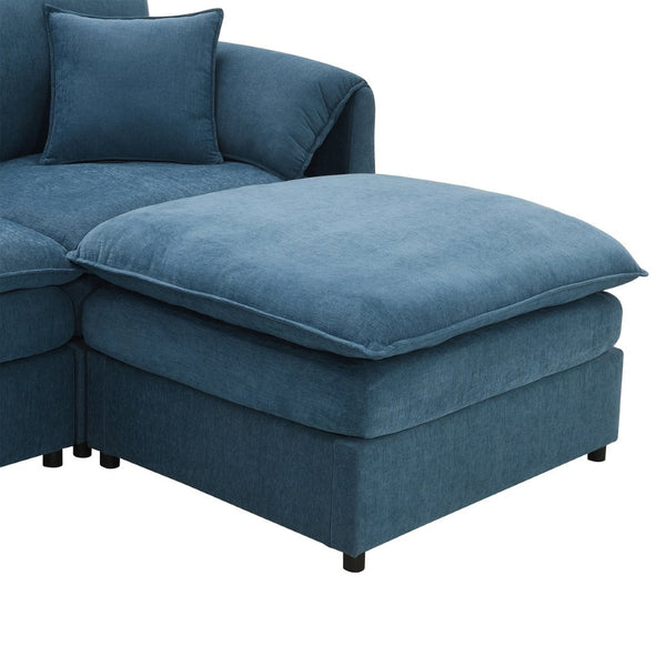 English Elm 9687 Stylish Well Crafted Home Furniture Piece for Modern Living Spaces Blue N723P243197C