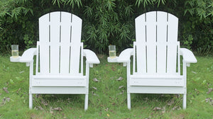 English Elm 2-Piece All-Season Outdoor Lounge Chairs For Stylish Comfort In Your Patio, Garden & More! W2085P363104