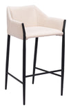 Andover Barstool Beige 110170 Zuo Modern