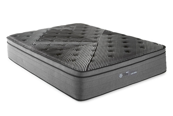 English Elm 15" Eurotop Ultra Plush Mattress with Cooling Ice Cover and Copper Infused Memory Foam B209P284765