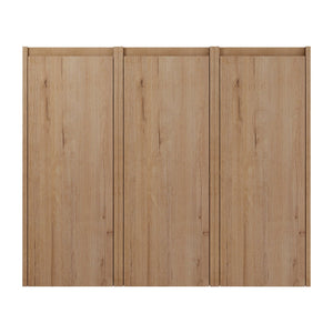 English Elm 36" Bathroom Side Cabinet Wall-Mounted With 3 Soft-Close Doors, Reversible Hinges, Scratch-Resist Finish W999S00220