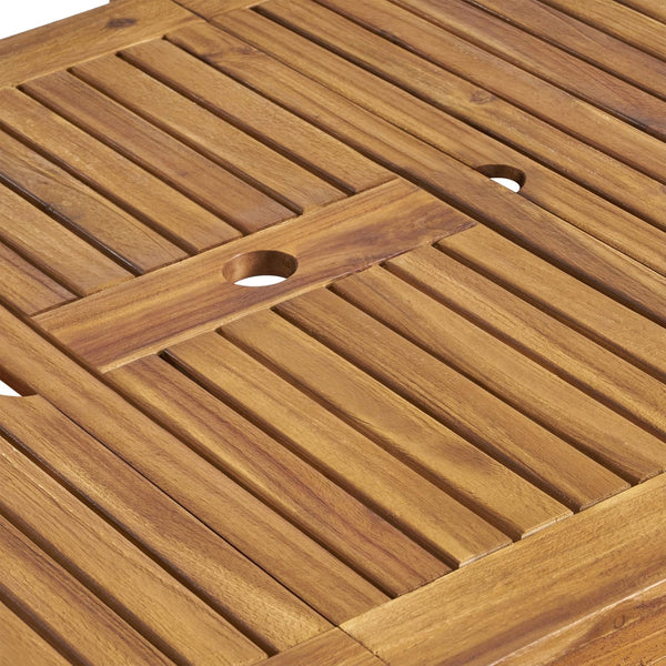 English Elm Christopher Knight Home® - Outdoor 6-Seater Expandable Acacia Wood Dining Set With Water-Resistant Cushions For Comfort N773OD00011B