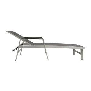 English Elm Christopher Knight Home® - Oxton Modern Chaise Lounge - Adjustable Outdoor Seating With Breathable Mesh, Lightweight & Durable N775P210702G