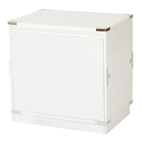 OSP Home Furnishings Wellington 2-Drawer Cabinet White