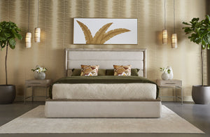 Sunpan Alaska Hand-Loomed Rug - Luxurious Wool-Blend Texture for Cozy Living, Lounge, and Bedroom Spaces White