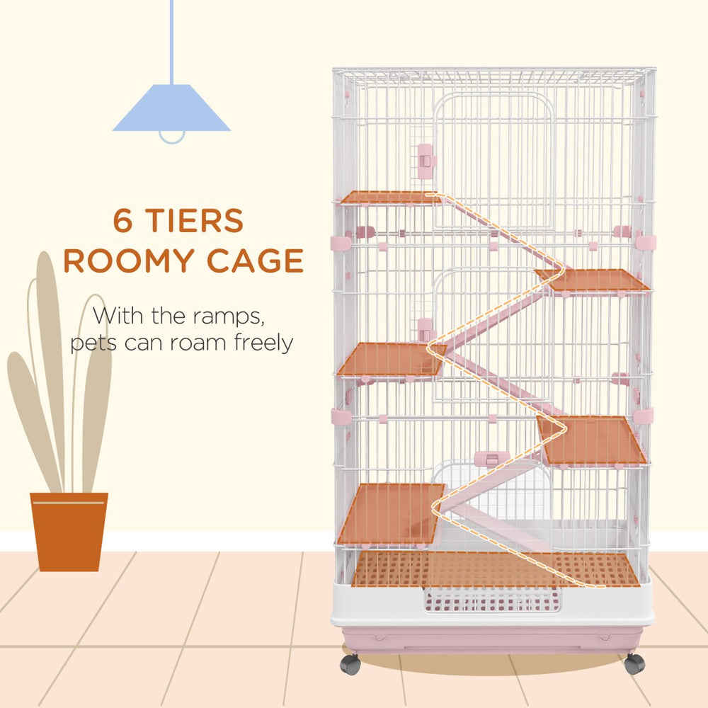 English Elm Rabbit Hutch on Wheels with Dual Access Ramp Platform Slide Out Tray Indoor Habitat T3971P386431