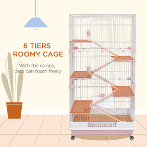 English Elm Rabbit Hutch on Wheels with Dual Access Ramp Platform Slide Out Tray Indoor Habitat T3971P386431