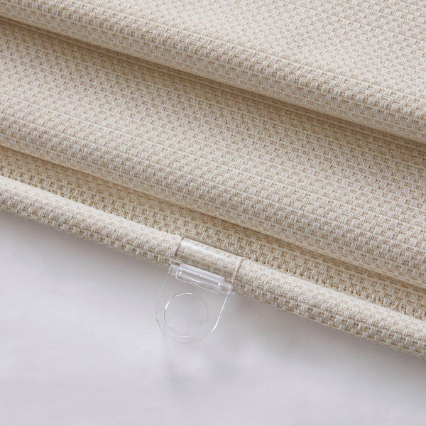 English Elm 1PC Cordless Roman Blind 31x64" Galen Matte Polyester 150GSM Blackout Fabric Energy-Saving Ivory 5.62 L x 9.25 W x 8.07 H B035P341197