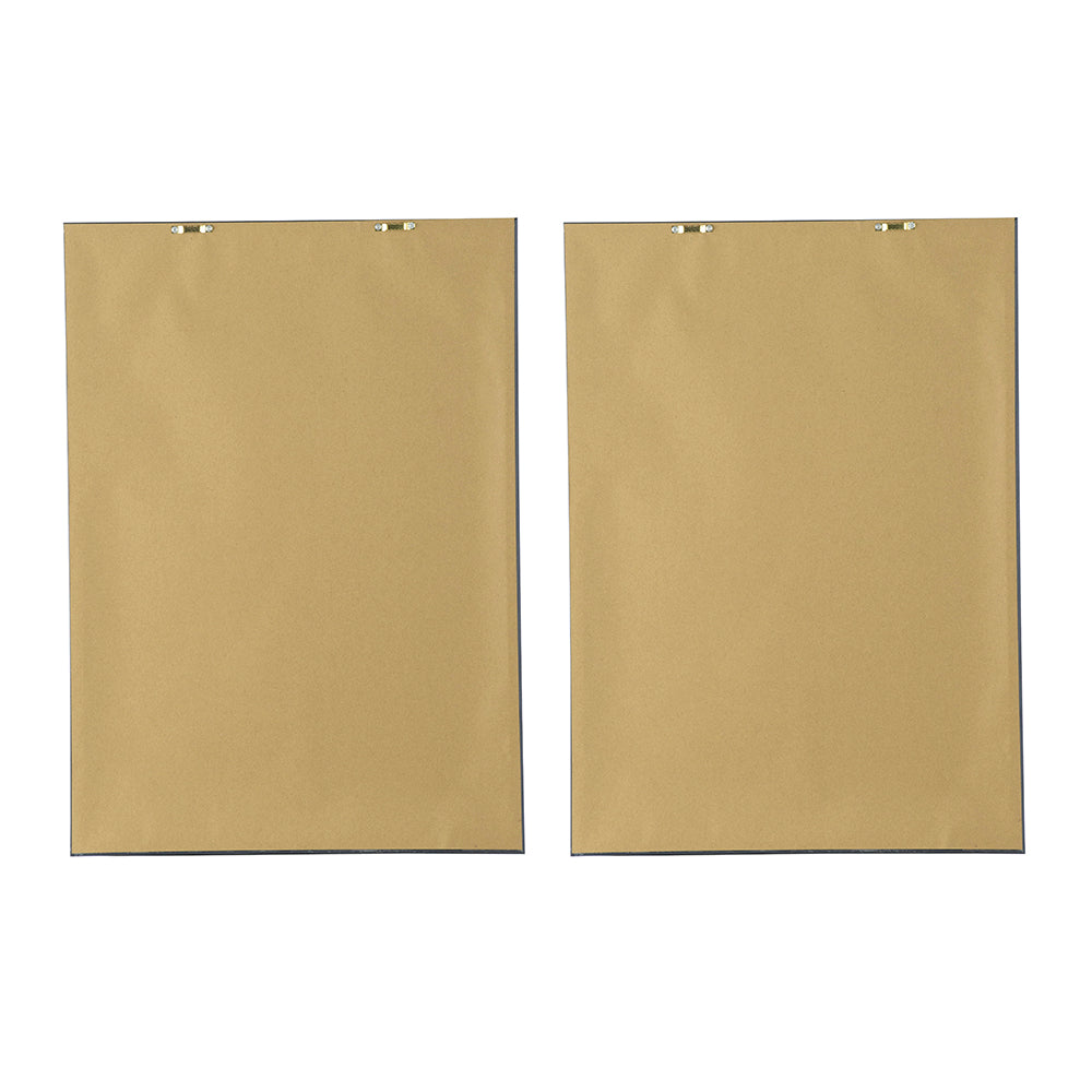 English Elm 19.7x27.6" Botanical Wall Arts Set of 2 - Vibrant Framed Floral & Fruit Prints for Living Room Decor, Hallway Elegance W2078P390181