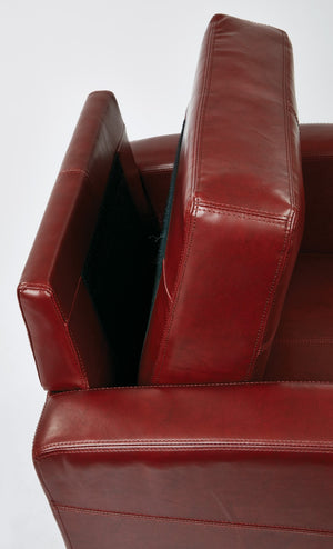 OSP Home Furnishings Venus Club Chair Crimson